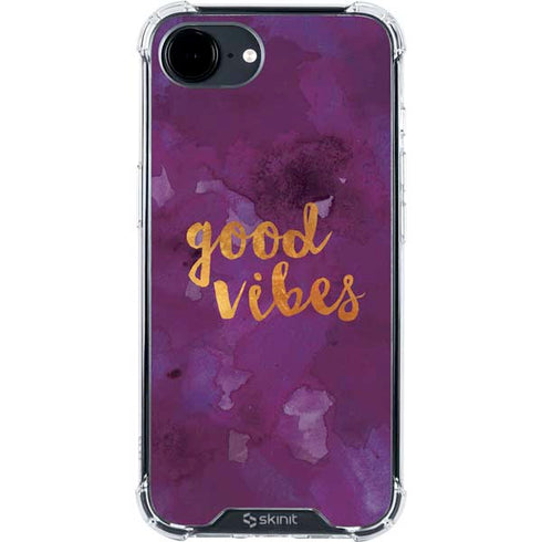 Good Vibes iPhone 16e Clear Case