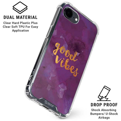 Good Vibes iPhone 16e Clear Case