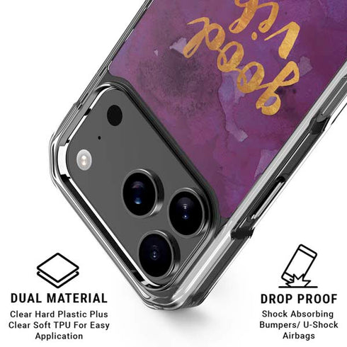 Good Vibes iPhone 18 Pro Clear Case