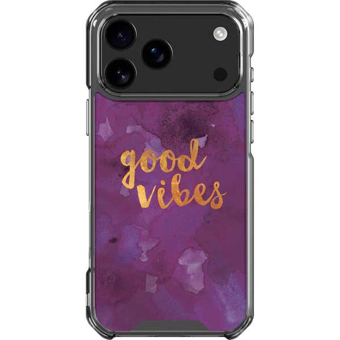 Good Vibes iPhone 18 Pro Max Clear Case