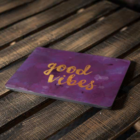 Good Vibes Apple MacBook Air Skin