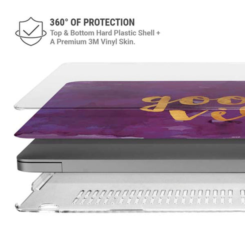 Good Vibes MacBook Pro 14in (2021-24) Case plus Skin