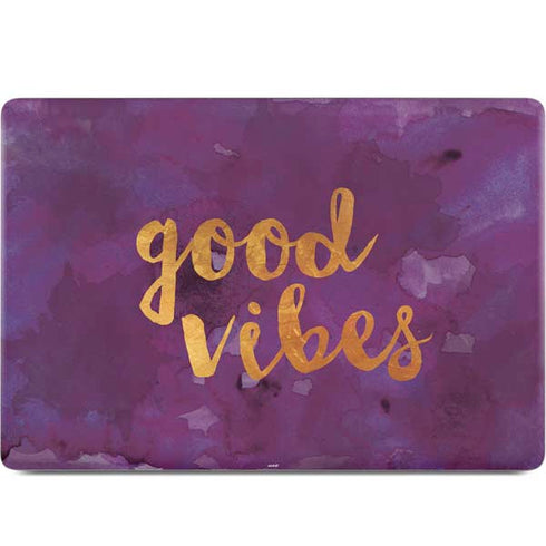 Good Vibes MacBook Skins