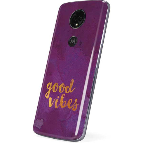Good Vibes Moto E5 Plus Skin