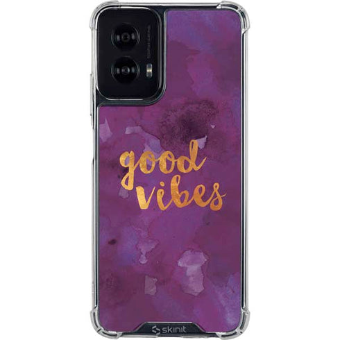 Good Vibes Moto G Power 5G (2024) Clear Case