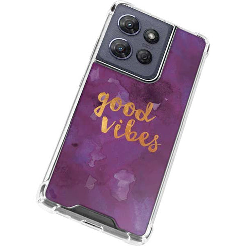 Good Vibes Moto G Stylus 5G (2025) Clear Case