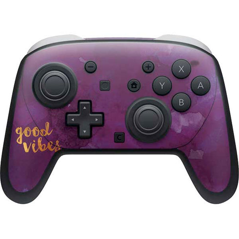 Good Vibes Nintendo Switch 2 (2025) Pro Controller Skin