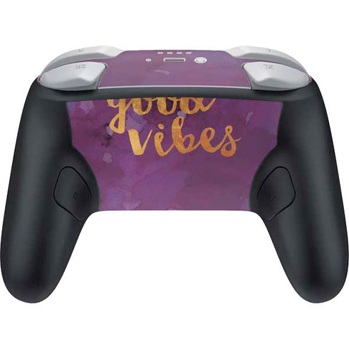 Good Vibes Nintendo Switch 2 (2025) Pro Controller Skin