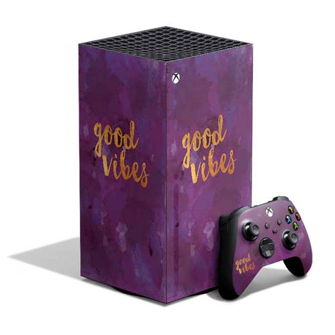 Good Vibes XBox Series X Digital Edition Bundle Skin