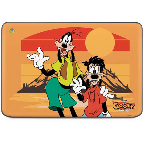 Disney Goof Family Trip HP Chromebook Skin