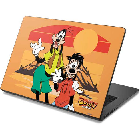 Disney Goof Family Trip Dell Chromebook Skin