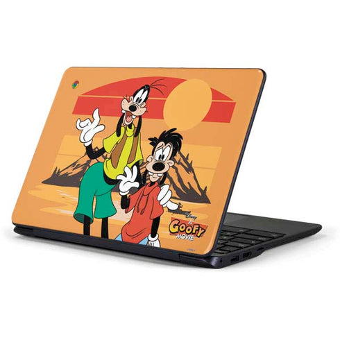 Disney Goof Family Trip Samsung Chromebook Skin