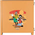 Disney Goof Family Trip Corsair 4000D Tempered Glass Mid-Tower ATX Case Skin