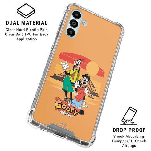Disney Goof Family Trip Galaxy A13 5G Clear Case