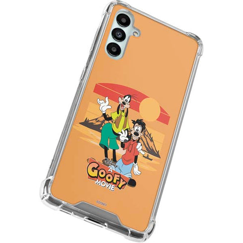 Disney Goof Family Trip Galaxy A14 5G Clear Case