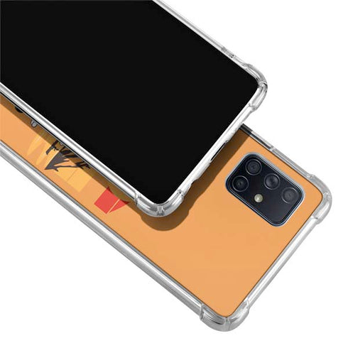 Disney Goof Family Trip Galaxy A71 5G Clear Case