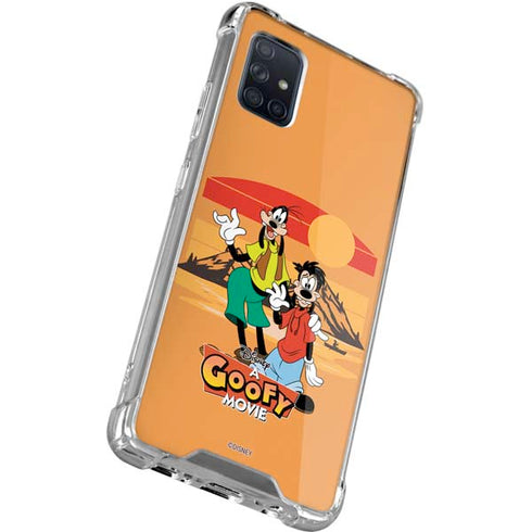 Disney Goof Family Trip Galaxy A71 5G Clear Case