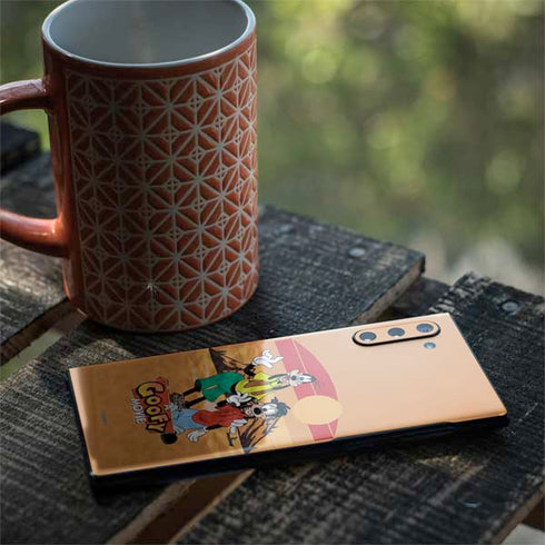 Disney Goof Family Trip Galaxy Note 10 Skin