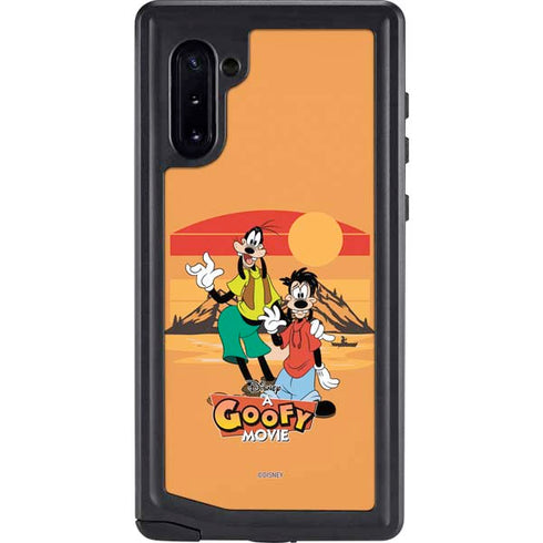 Disney Goof Family Trip Galaxy Note 10 Waterproof Case