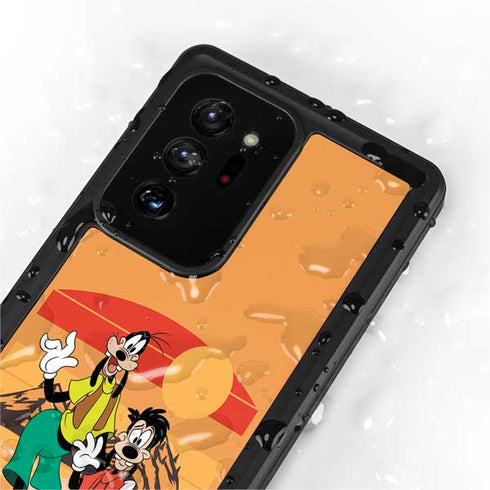 Disney Goof Family Trip Galaxy Note20 Ultra 5G Waterproof Case