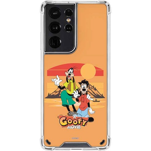 Disney Goof Family Trip Galaxy S21 Ultra 5G Clear Case