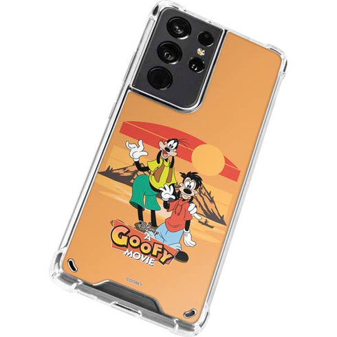 Disney Goof Family Trip Galaxy S21 Ultra 5G Clear Case