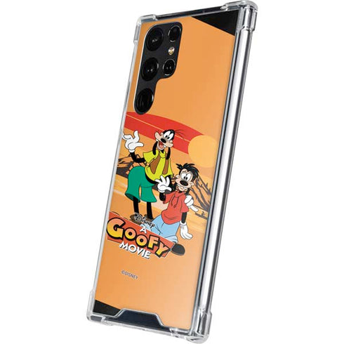 Disney Goof Family Trip Galaxy S22 Ultra Clear Case