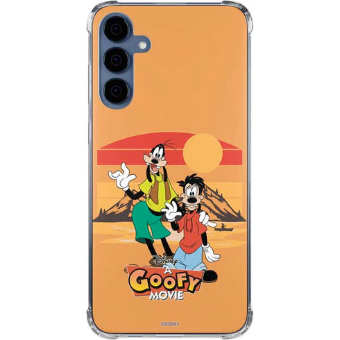 Disney Goof Family Trip Galaxy S24 Clear Case