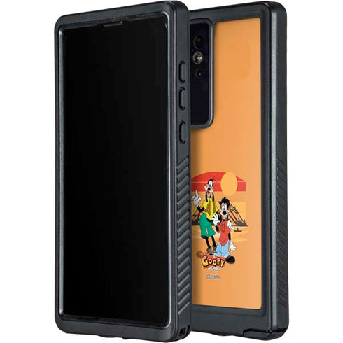 Disney Goof Family Trip Galaxy S24 Ultra Waterproof Case