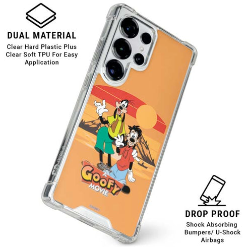 Disney Goof Family Trip Galaxy S25 Ultra Clear Case