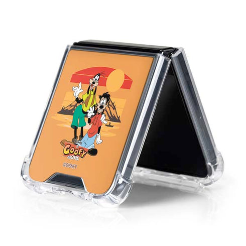 Disney Goof Family Trip Galaxy Z Flip5 5G Clear Case