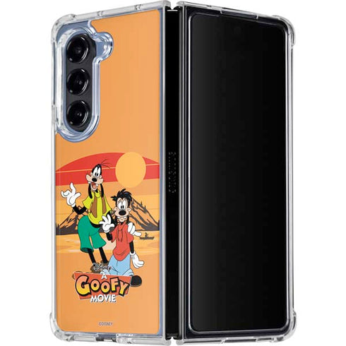 Disney Goof Family Trip Galaxy Z Fold5 5G Clear Case