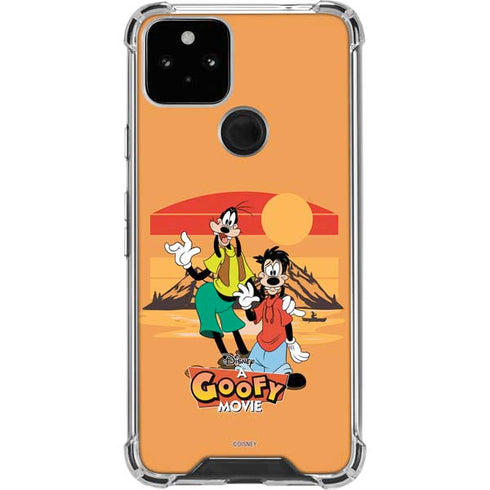 Disney Goof Family Trip Google Pixel 5 Clear Case