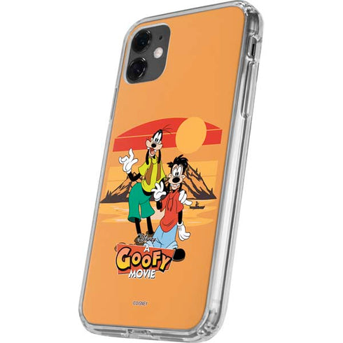 Disney Goof Family Trip iPhone 11 Clear Case
