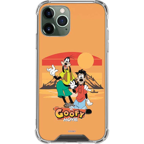 Disney Goof Family Trip iPhone 11 Pro Max Clear Case
