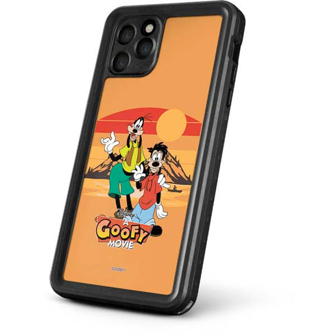 Disney Goof Family Trip iPhone 11 Pro Max Waterproof Case