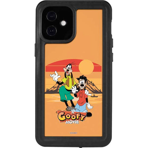 Disney Goof Family Trip iPhone 12 Mini Waterproof Case