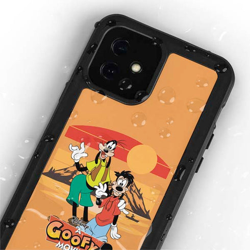 Disney Goof Family Trip iPhone 12 Mini Waterproof Case