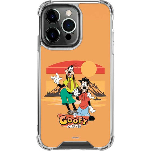 Disney Goof Family Trip iPhone 13 Pro Clear Case