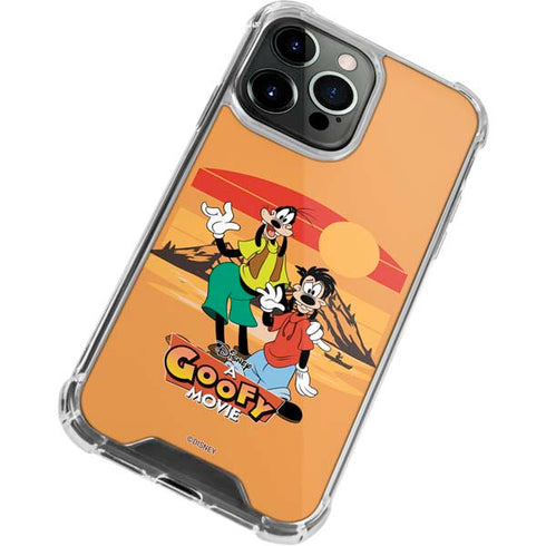Disney Goof Family Trip iPhone 13 Pro Max Clear Case