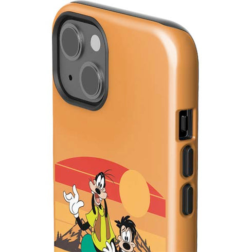 Disney Goof Family Trip iPhone 14 Impact Case