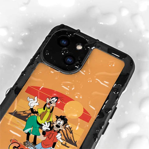 Disney Goof Family Trip iPhone 15 Waterproof Case