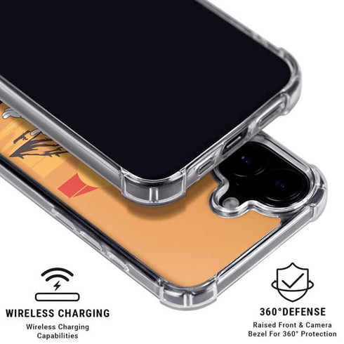 Disney Goof Family Trip iPhone 16 Clear Case
