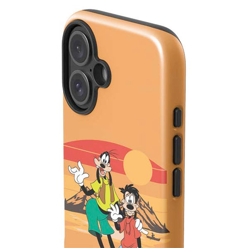 Disney Goof Family Trip iPhone 16 Impact Case