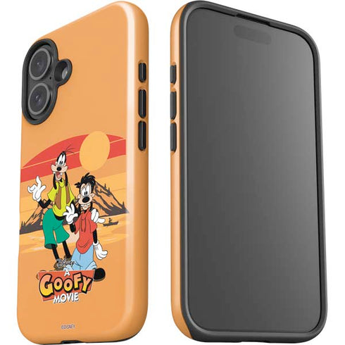 Disney Goof Family Trip iPhone 16 Impact Case