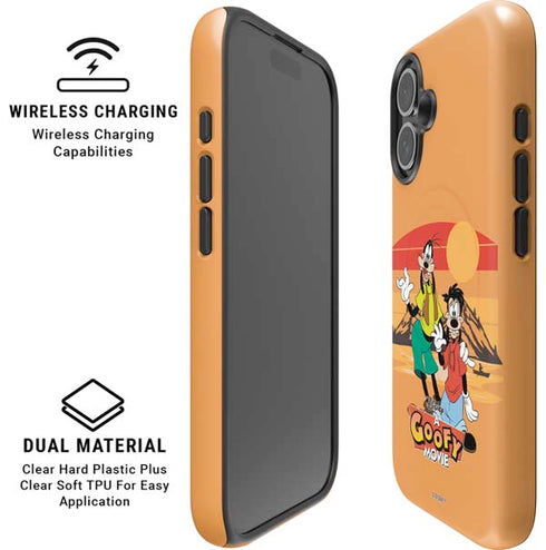 Disney Goof Family Trip iPhone 16 Plus Magsafe Impact Case