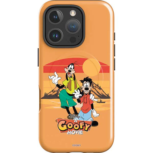 Disney Goof Family Trip iPhone 16 Pro Magsafe Impact Case