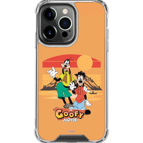 Disney Goof Family Trip iPhone 16 Pro Max Clear Case