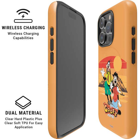 Disney Goof Family Trip iPhone 16 Pro Max Magsafe Impact Case