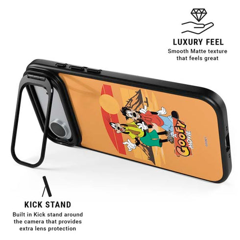 Disney Goof Family Trip iPhone 17 Air Kickstand Case